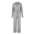 thumbnail image 1 of Babysbule Womens Tops Sets Blouse Women Solid Color Leisure Time Hood Sweater Athletic Wear Long Sleeves Suit Fall Saving, 1 of 6