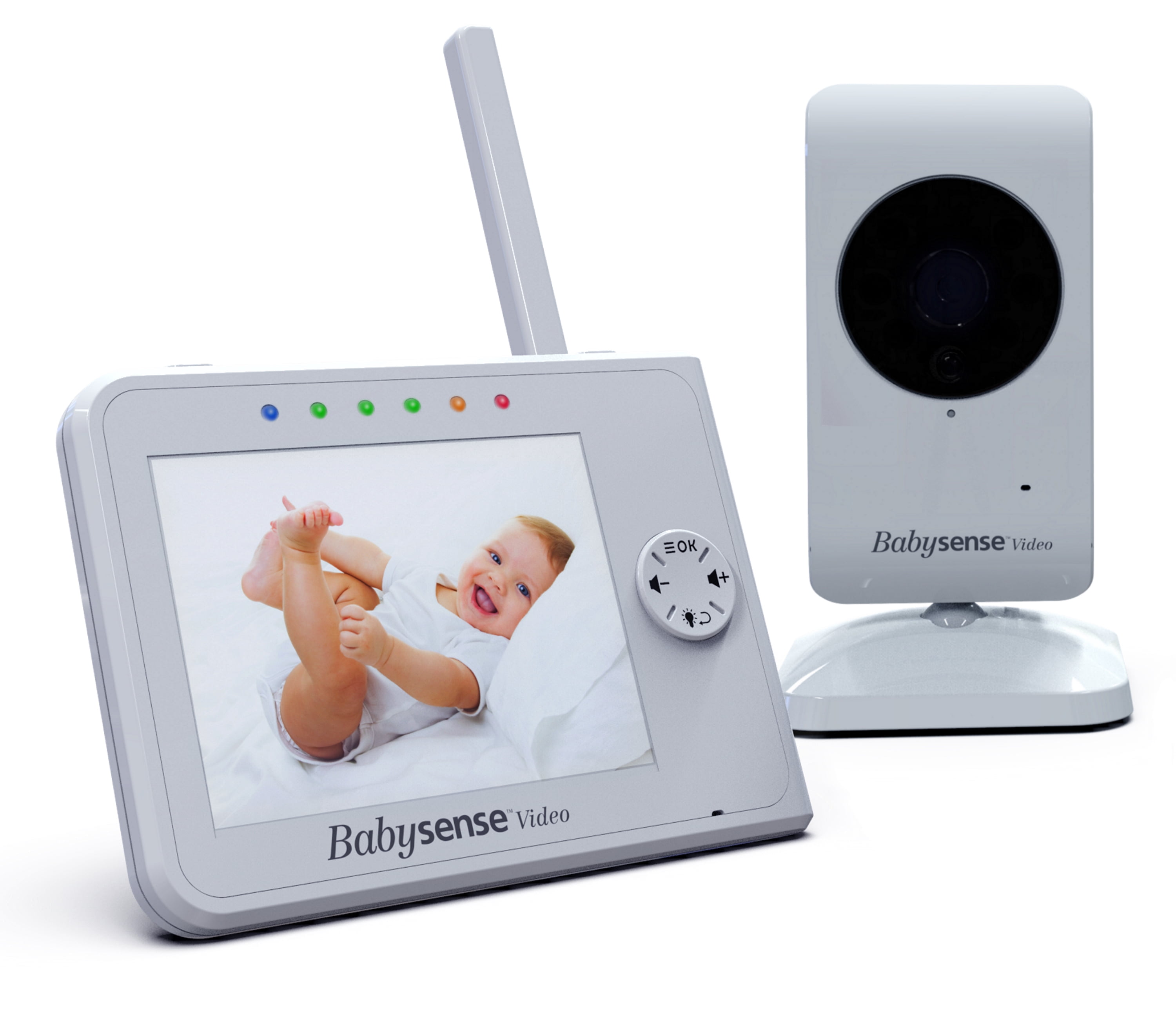 Babysense Add-On Camera For HD S2 Video Baby Monitor - Pan, Tilt, Zoom, Night Vision