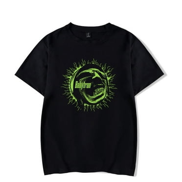 Babytron Merch Fisheye T-Shirts Tee Summer Women Men Fashion Casual Hip Hop Rapper Streetwear Short Sleeve