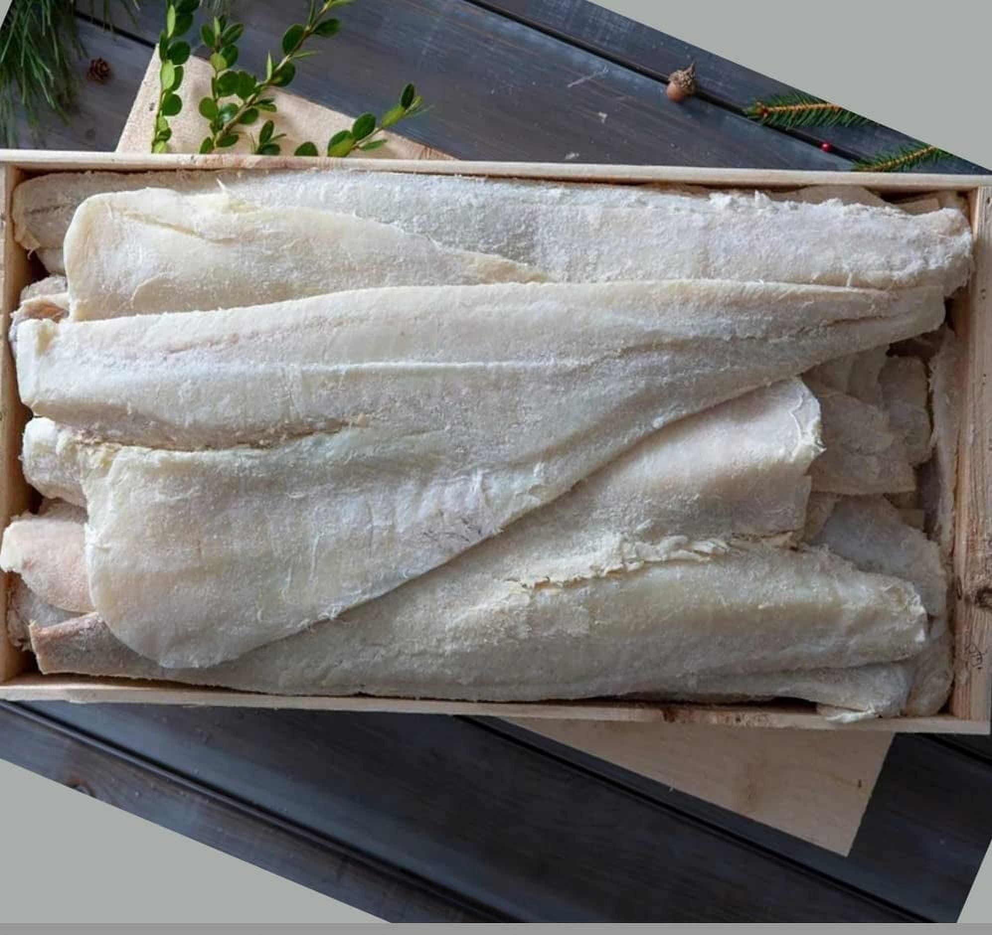 Bacalao Baccala Dried Salt Cod Without Bone Approximately 2.5 Lb