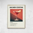 thumbnail image 1 of Bacardi Cocktail, Bacardi Cocktail Poster, Bacardi Cocktail Cocktail Print, Cocktail Wall Art, Wall Decor Cocktail, Bar Cart Decor Wall Art, Modern Wall Decor, 8x12 UNFRAMED, 1 of 2