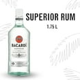 thumbnail image 1 of BACARDI Superior White Rum, Gluten Free, 1.75 L Bottle, ABV 40%, 1 of 24