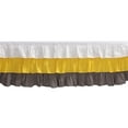 thumbnail image 1 of Bacati - 3 Layers Ruffled Crib or Toddler Bed Skirt or Dust Ruffle, 1 of 30