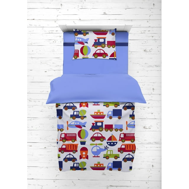 Bacati 4 Piece Bedding Sets, Toddler Bed