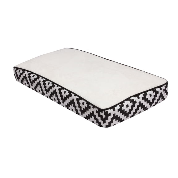 Bacati - Aztec Love Black Neutral Quilted Changing Pad Cover