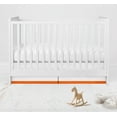 thumbnail image 1 of Bacati - Band at the Bottom Tailored Crib or Toddler Bed Skirt or Dust Ruffle, 1 of 20