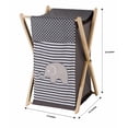 thumbnail image 1 of Bacati - Elephants Nursery Storage Items, White/Grey, 1 of 47
