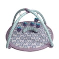 thumbnail image 1 of Bacati - Girls Activity Gym & Playmat, Isabella Paisley Lilac/Purple/Aqua with Toys, 1 of 5