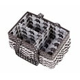 thumbnail image 1 of Bacati - Nursery Storage Caddy Elephants White/Grey, 1 of 3