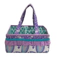 thumbnail image 1 of Bacati - Paisley Kids Storage (Nursery Storage Caddy, Lilac/Purple/Aqua), 1 of 3