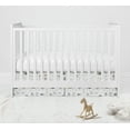 thumbnail image 1 of Bacati - Woodlands Grey/Beige Neutral Cotton Crib/Toddler Neutral Cotton Crib Skirt, 1 of 7