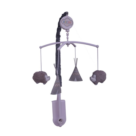 Bacati - Woodlands Grey/Beige Neutral Mobile