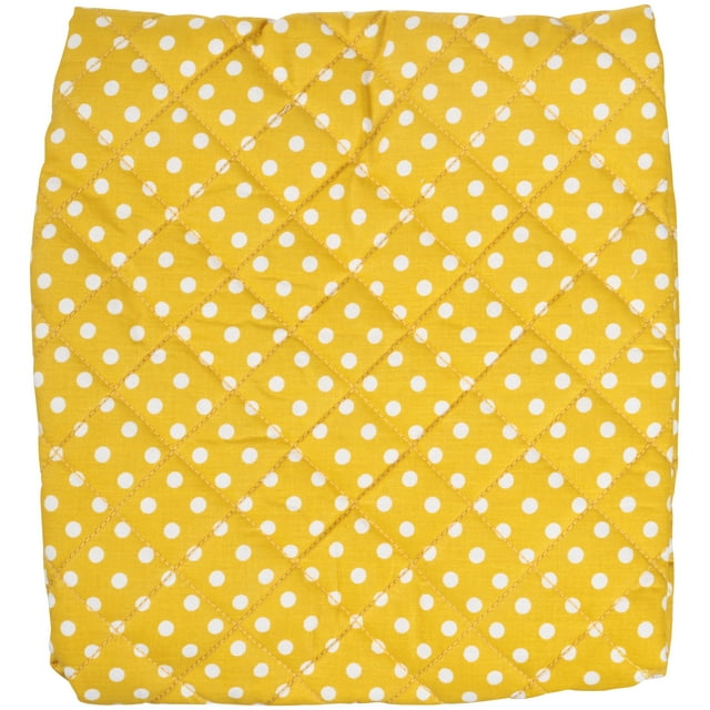 Bacati Yellow Dotted & Pin Stripes Changing Pad Cover