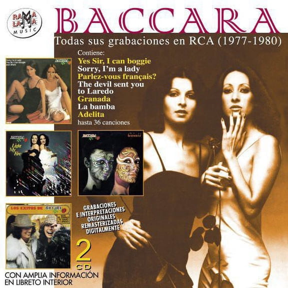 Baccara - Todas Sus Grabaciones Para Discos en RCA - Music & Performance - CD
