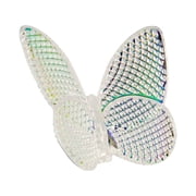 Baccarat Cystal Butterfly Diamond Pattern Iridescent