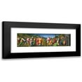 thumbnail image 1 of Bacchiacca 18x8 Black Modern Framed Museum Art Print Titled - Joseph Pardons His Brothers (circa 1515), 1 of 5