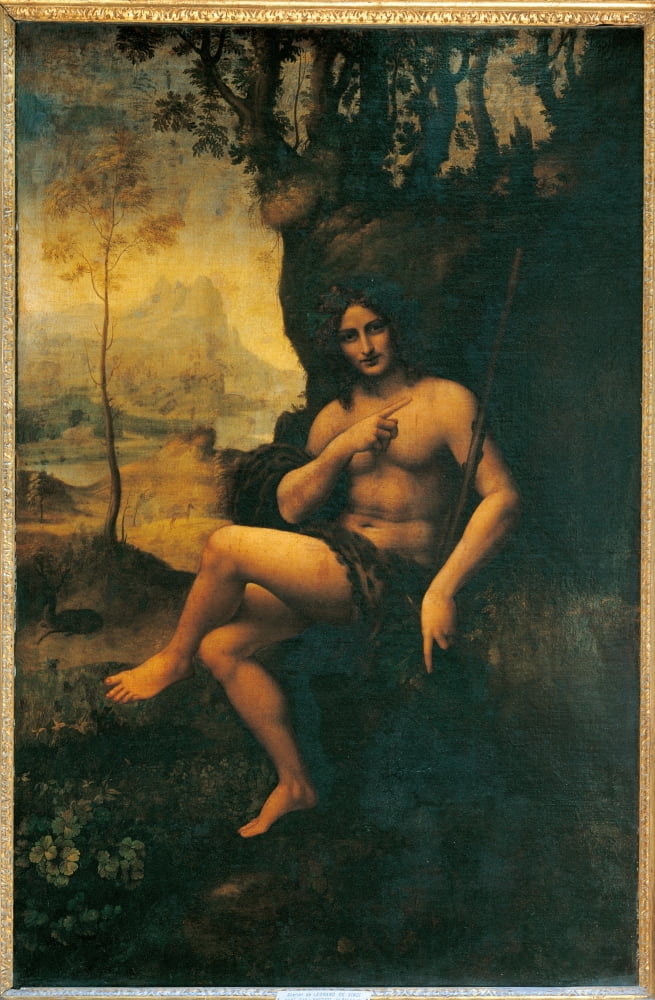 Bacchus St John Canvas Art - (18 x 24)