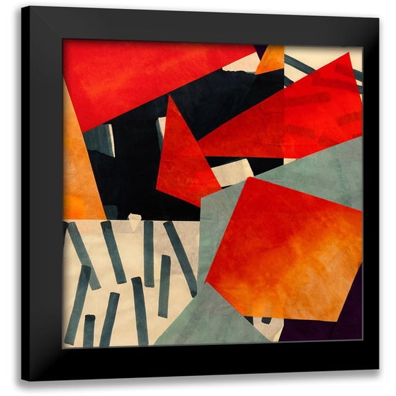 Bacci, Leonardo 12x12 Black Modern Framed Museum Art Print Titled - Memphis Blues I