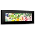 thumbnail image 1 of Bacci, Leonardo 14x7 Black Modern Framed Museum Art Print Titled - Multicolor Pattern VI, 1 of 5