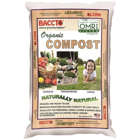 Baccto 1920 Organic Organic Compost, Bag
