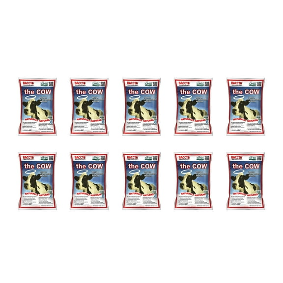 Baccto Wholly Cow Horticulture Peat & Composted Manure, 40 Quarts (10 Pack)