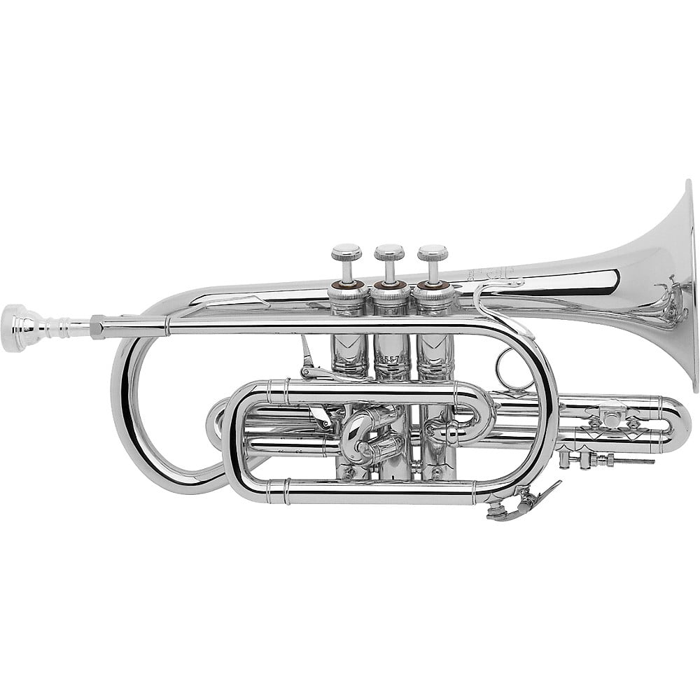 Bach 184ML Stradivarius Series Bb Cornet 184SML Silver