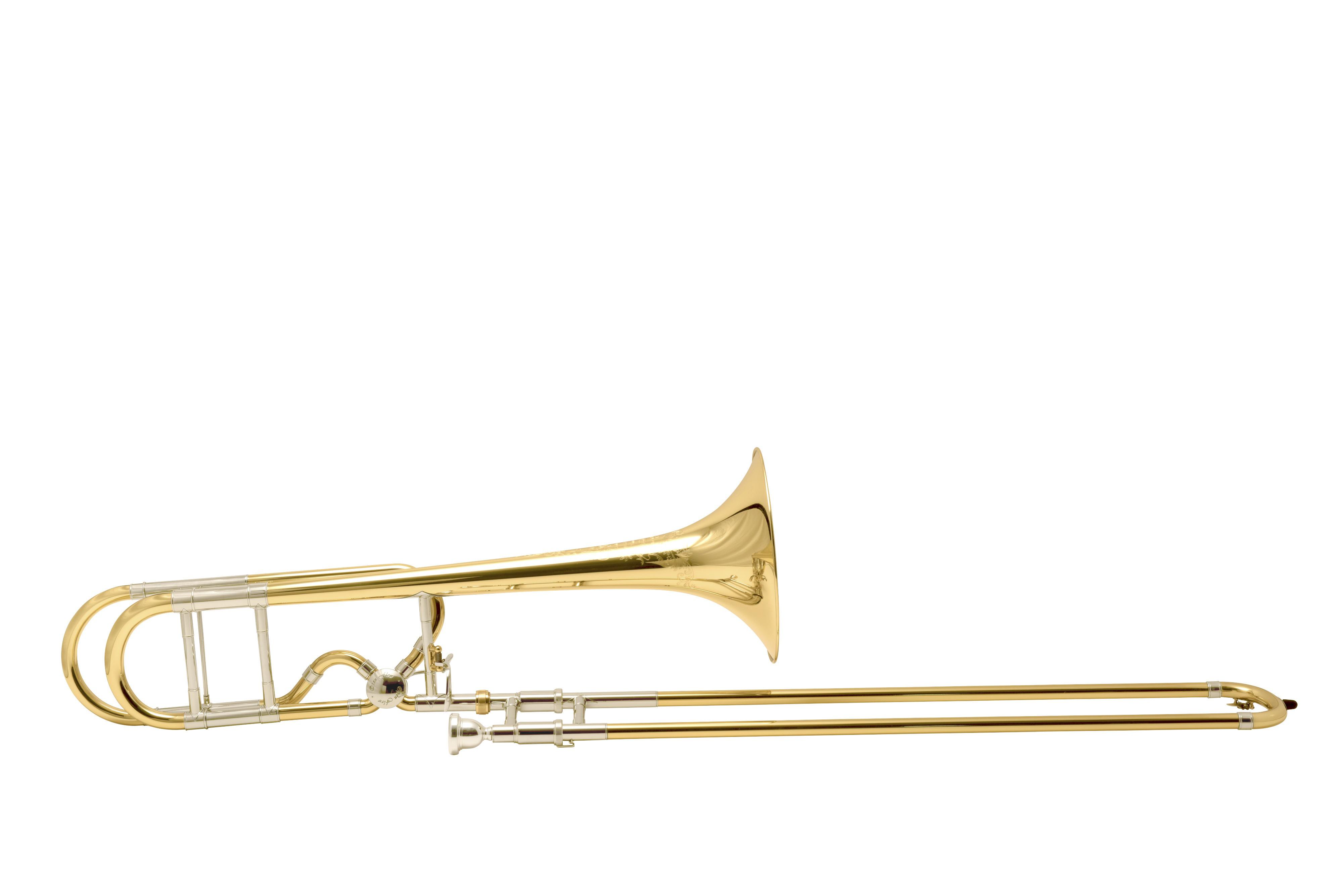 Bach 42BOF Stradivarius Centennial Series Professional F-Attachment Tenor Trombone Lacquer Yellow Brass Bell