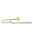 thumbnail image 1 of Bach 42BOF Stradivarius Centennial Series Professional F-Attachment Tenor Trombone Lacquer Yellow Brass Bell, 1 of 2