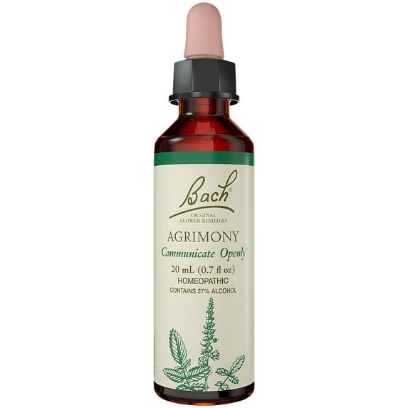 Bach Original Flower Remedies, Agrimony - 20 mL Dropper