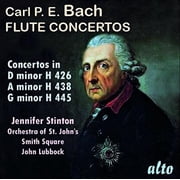 Bach,C.P.I. / Stinton,Jennifer - C.p.e. Bach Flute Concertos - Music & Performance - CD