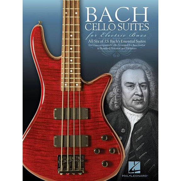Bach Cello Suites for Electric Bass, (Paperback)