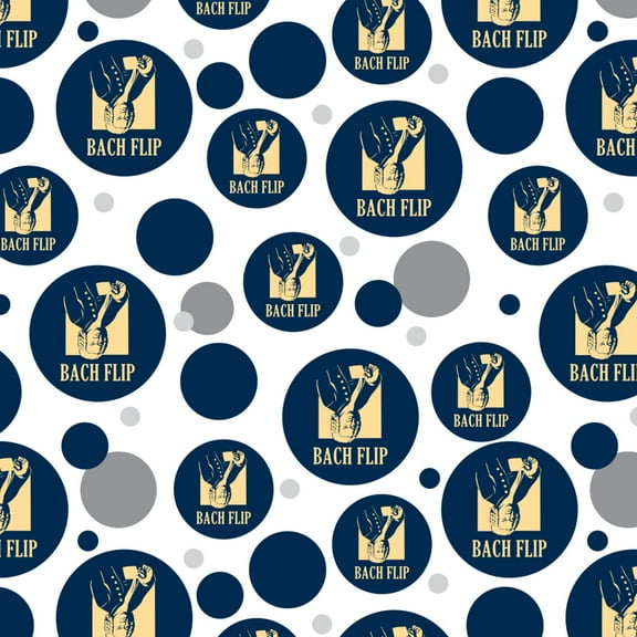 Bach Flip Back Johann Sebastian Classical Music Funny Humor Premium Gift Wrap Wrapping Paper Roll