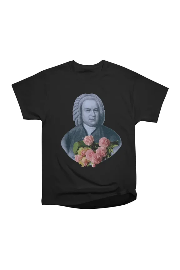 Bach Flowers T-Shirt Tee Gift For Him Merch For Her Apparel For Friend