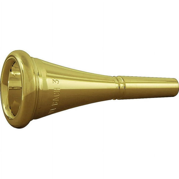 Bach French Horn Mouthpiece, Gold, #3