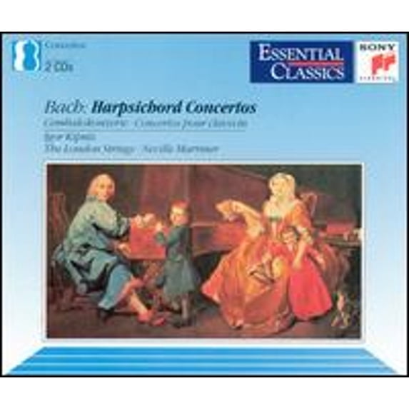 Bach: Harpsichord Concertos (CD) by Colin Tilney (basso continuo), Igor Kipnis (harpsichord), Janet Craxton (oboe), Jeanne Dolmetsch (recorder), London Strings;...
