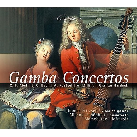 Bach,J.C. / Fritzsch / Hofmusik - Gamba Concertos - Music & Performance - CD