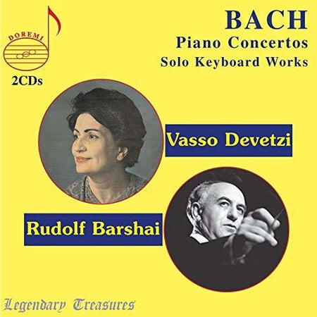 Bach,J.S. / Devetzi / Moscow Chamber Orch - Piano Concertos / Solo Keyboard Works 1 - Music & Performance - CD