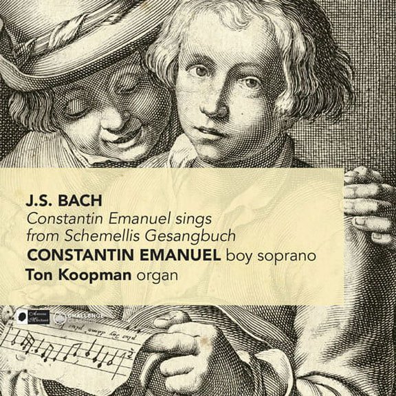 Bach,J.S. / Emanuel / Koopman - Constantin Emanuel Sings from Schemellis Gesangbuc - Music & Performance - CD