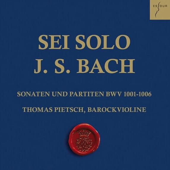 Bach,J.S. / Pietsch,Thomas - Sonatas & Partitas for Violin Solo BWV 1001-1006 - Classical - CD