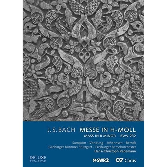 Bach,J.S. / Sampson / Vondung / Johannsen / Berndt - Messe in H-Moll (Mass in B Minor) BWV 233 - Music & Performance - CD