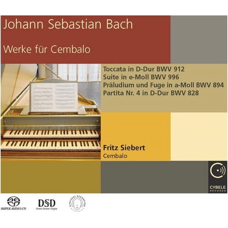 Bach,J.S. / Siebert,Fritz - Bach: Works For Harpsichord - Music & Performance - SACD