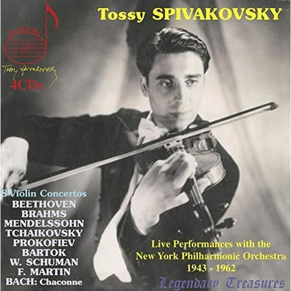 Bach,J.S. / Spivakovsky - 8 Violin Concertos - Music & Performance - CD