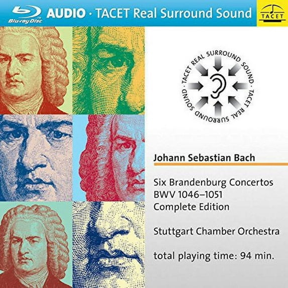 Bach,J.S. / Stuttgart Chamber Orch - Six Brandenburg Cons BWV 1046-1051 Comp Edition - Music & Performance - Blu-ray