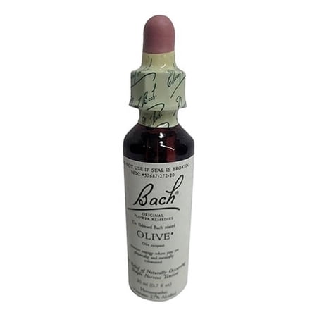 Bach Original Flower Essences For Naturally Occurring Nervous Tension, Olive, 20 Ml