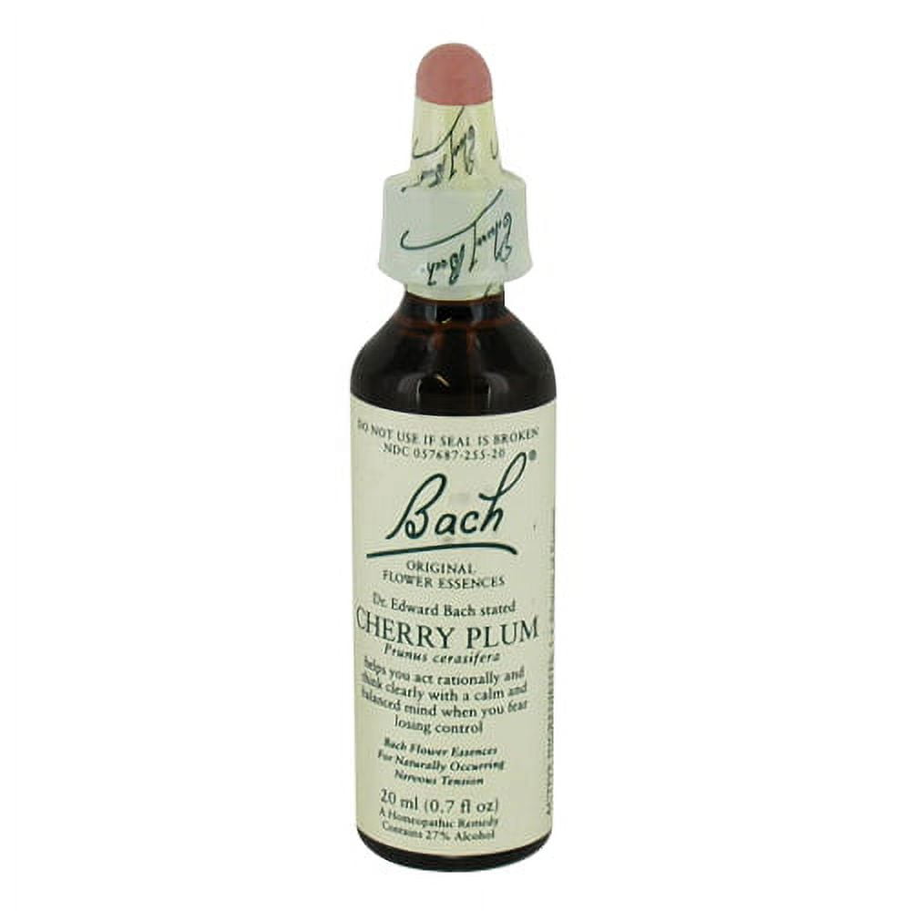 Bach Original Flower Essences For Nervous Tension, Cherry Plum 0.7 Oz