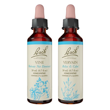 Bach Original Flower Remedies 2-Pack "Lead With Motivation" - 20mL Dropper x2