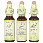 Bach Original Flower Remedies, Focus Kit, Clarity of Mind, 3 Droppers, 0.35 fl oz 10 ml Each