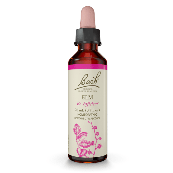 Bach Original Flower Remedies, Elm - 20 mL Dropper