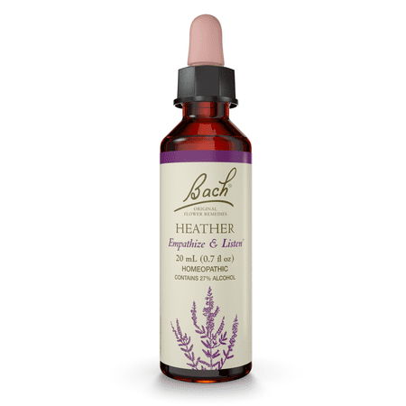 Bach Original Flower Remedies, Heather - 20 mL Dropper