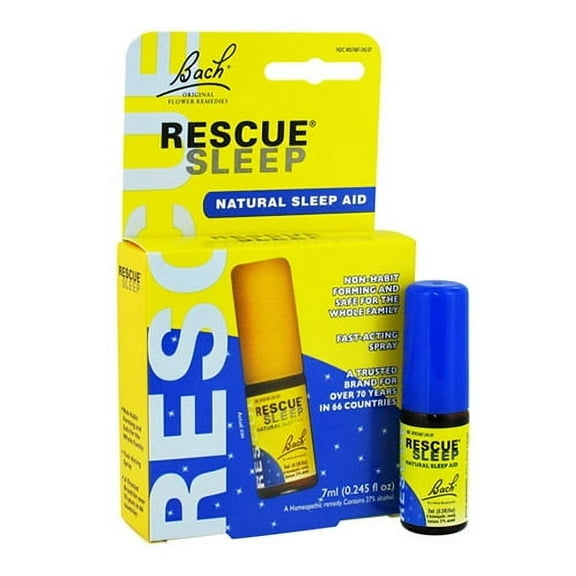Bach Original Flower Remedies Rescue Sleep Natural Sleep Aid, 7 Ml